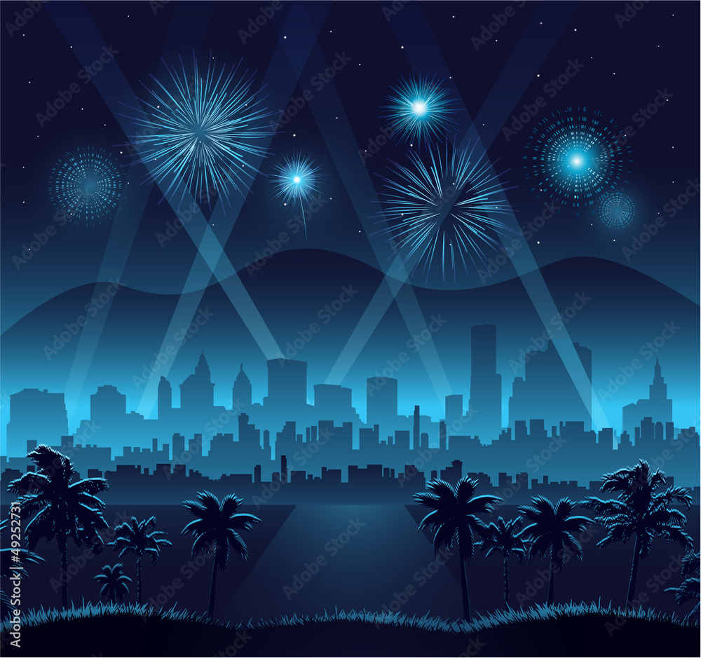 Hollywood movie premiere background celebration eps 10 Stock Vector