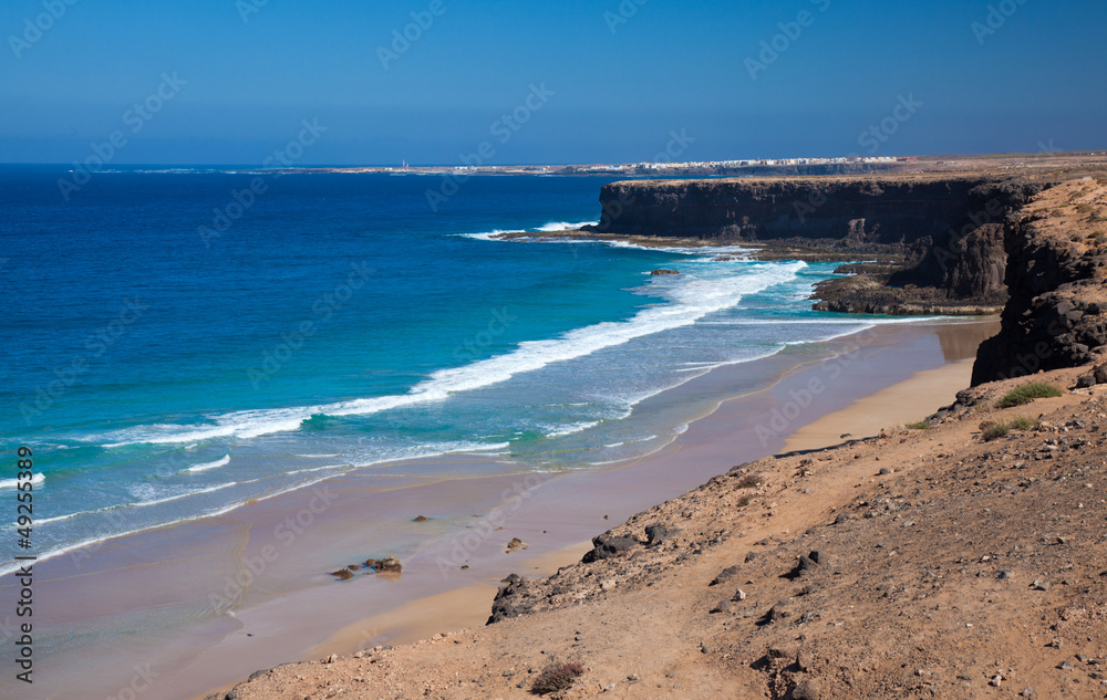 West coast of Fuerteventura