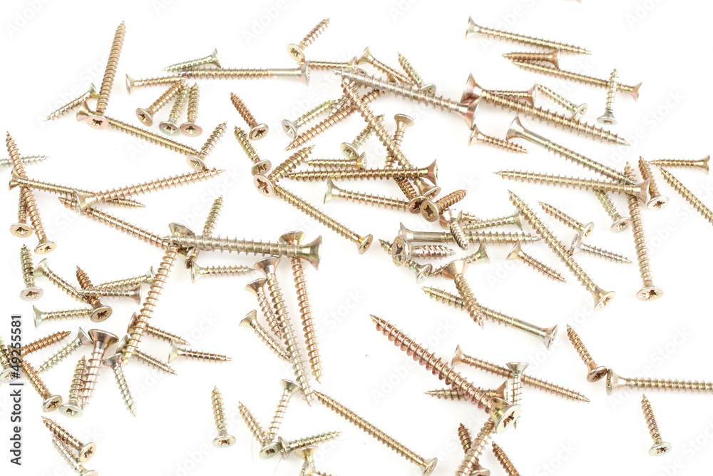 Technical background made of many tech screws. Technical background made of many tech screws.