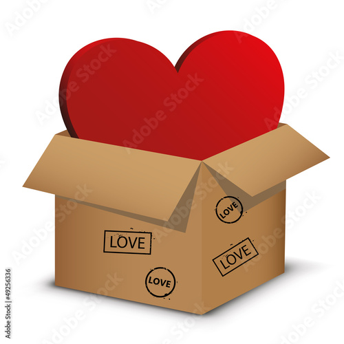 Heart in a box