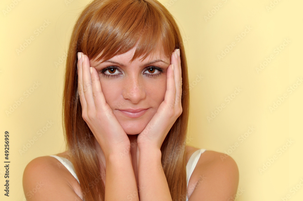 fashion portrait of a beautiful girl fashion portrait of a beautiful girl