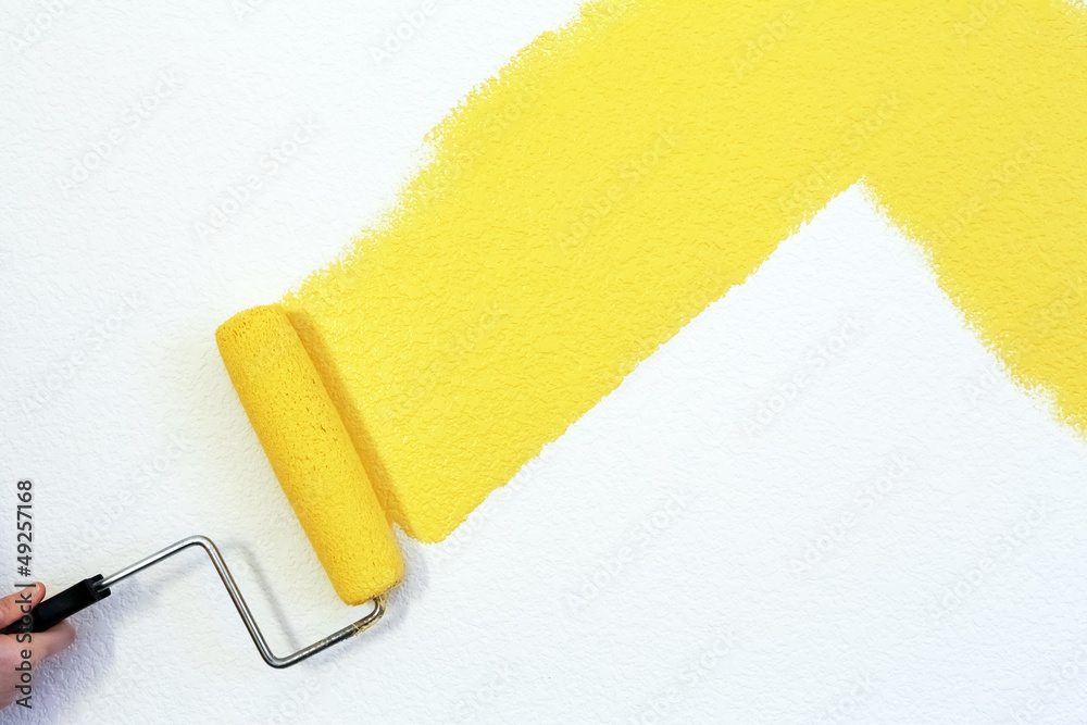 Obraz premium painting a wall