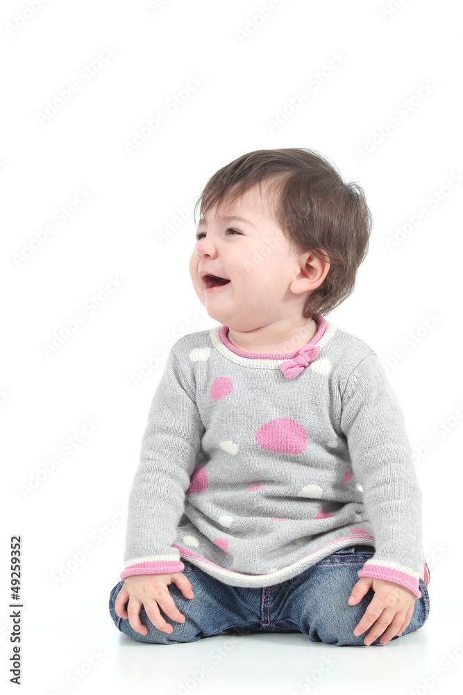 Baby crying in tears Baby crying in tears