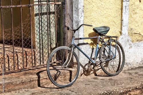 Old bicycle in Sancti Spiritus, Cuba