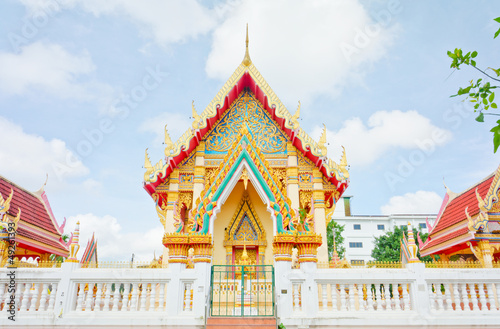 Wallpaper Mural Buddha church at the Thai temple Torontodigital.ca