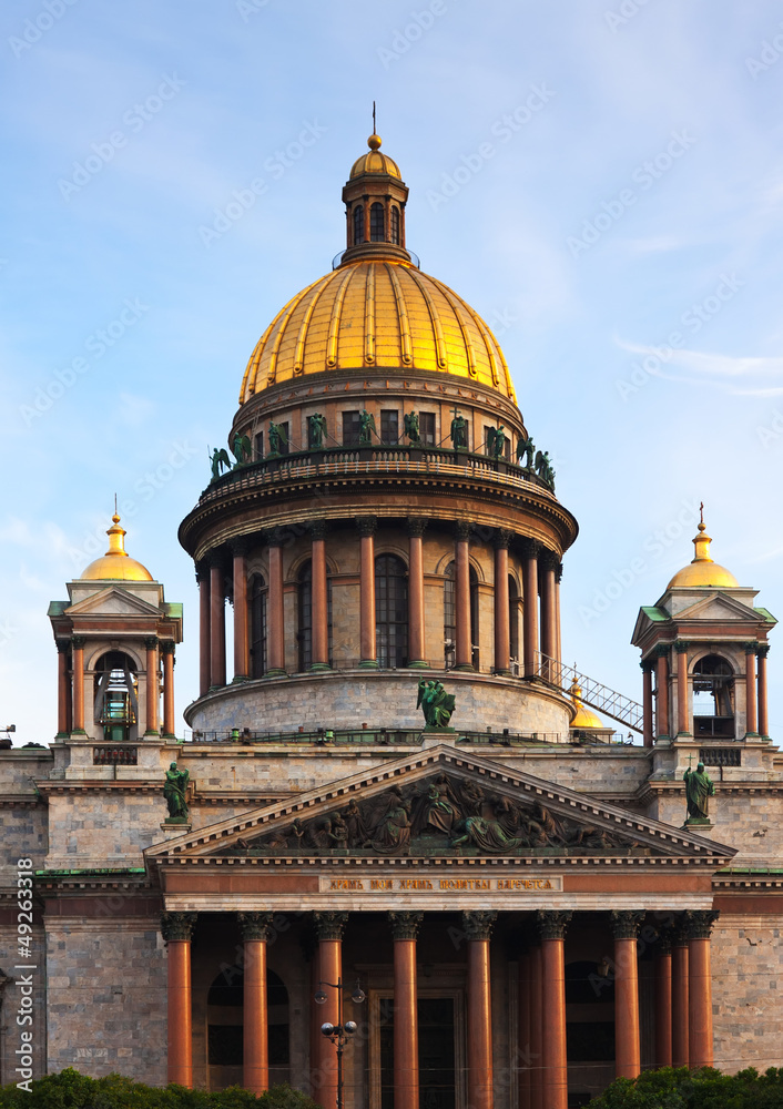  Saint Isaac's Cathedral in summer