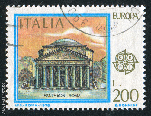 Canvas Print Pantheon in Rome