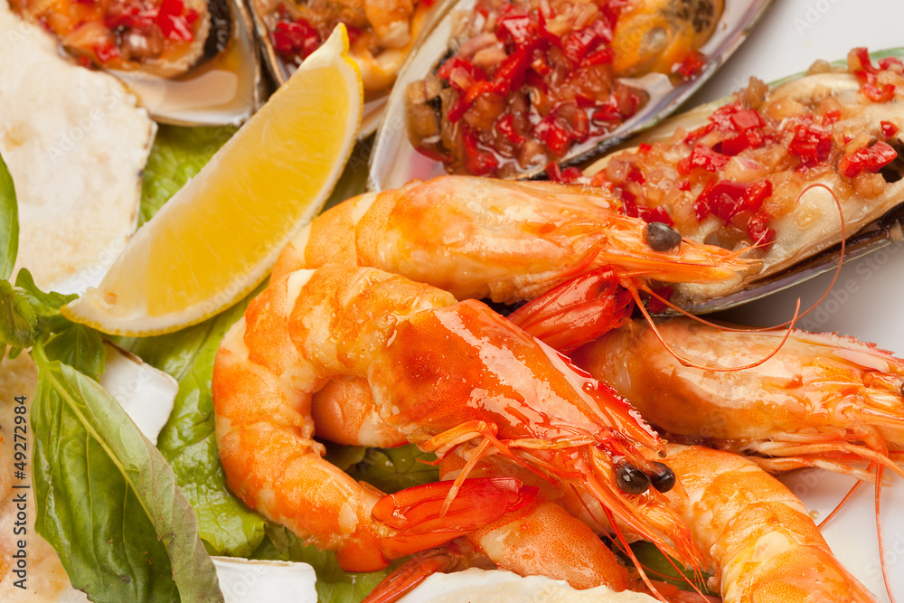 Seafood salad Seafood salad