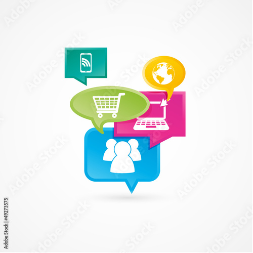 Wallpaper Mural application/icône internet Torontodigital.ca