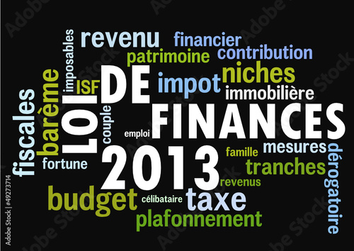 Loi de Finances 2013