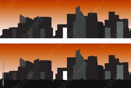 La Defence silhouette