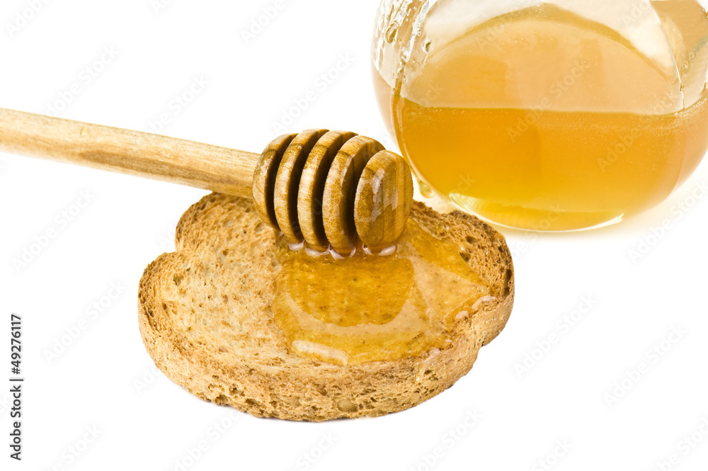 honey with toast honey with toast