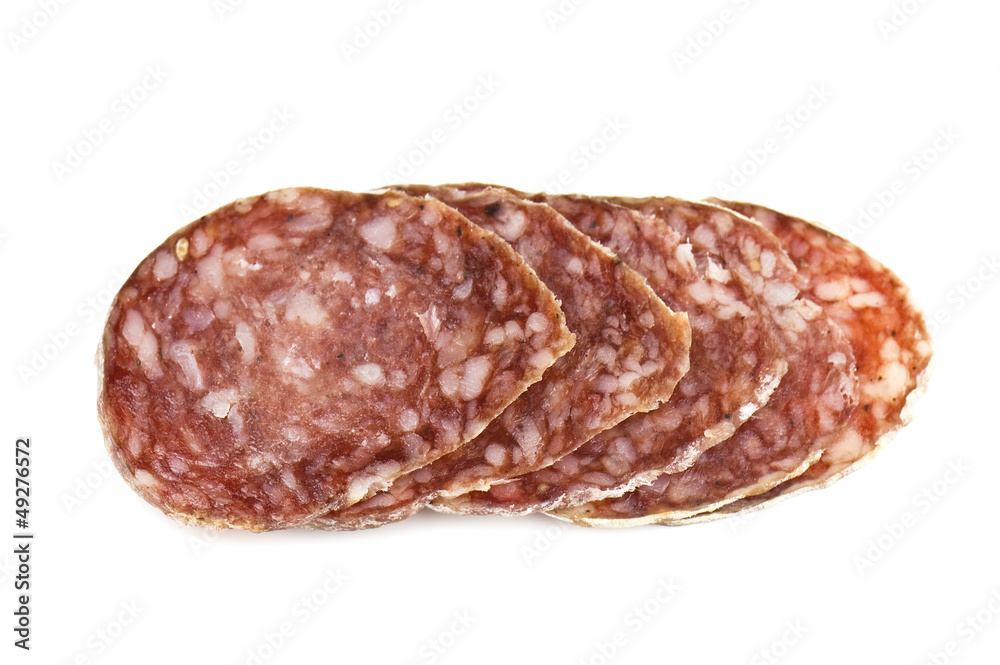 sliced salami sliced salami