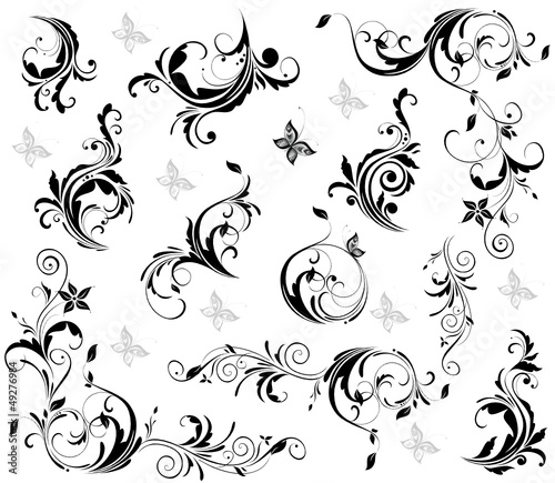 Vintage decor (black and white)