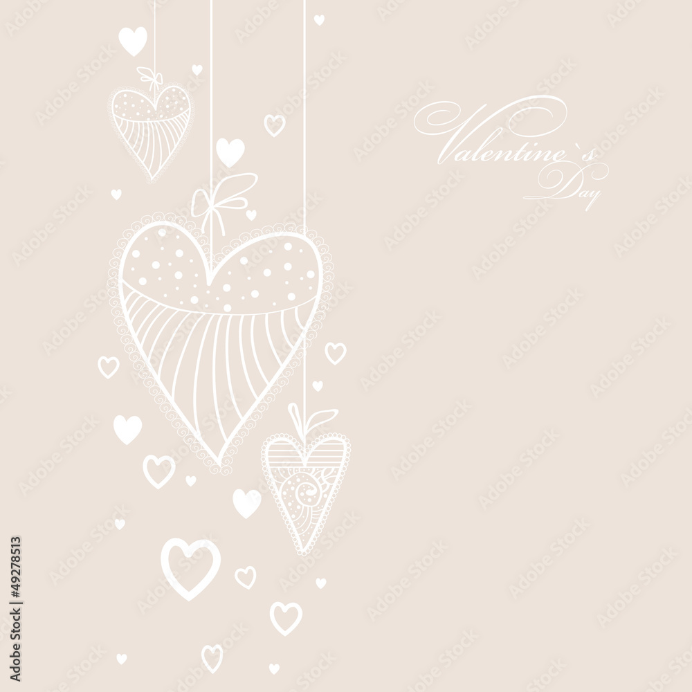 Happy valentines day and weeding cards