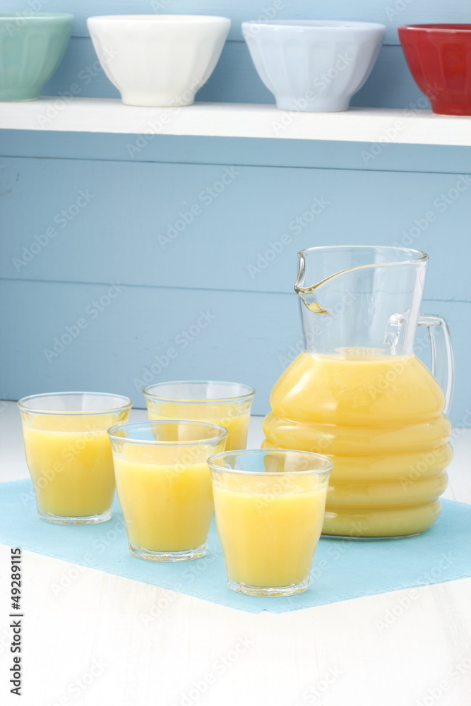 Fototapeta premium Fresh squeezed orange juice