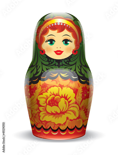 Obraz na plátně Russian matrioshka