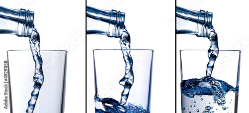 Wasser einschenken