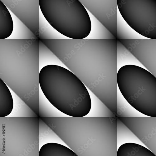 Grey seamless ornament.