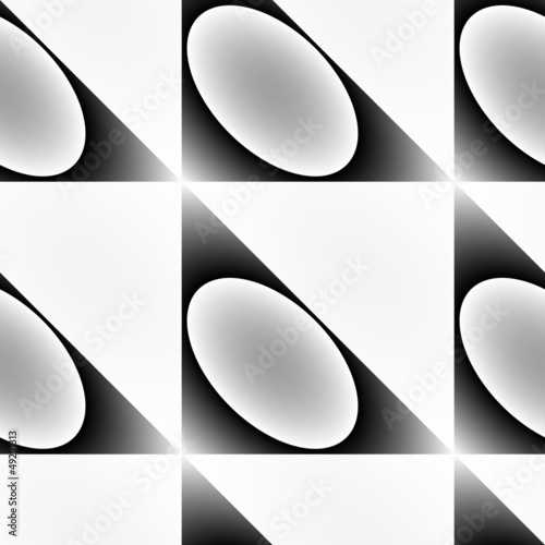 Grey seamless ornament.