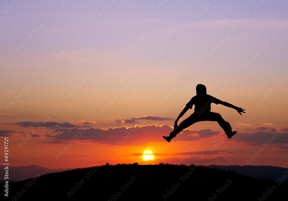 sunset jump sunset jump