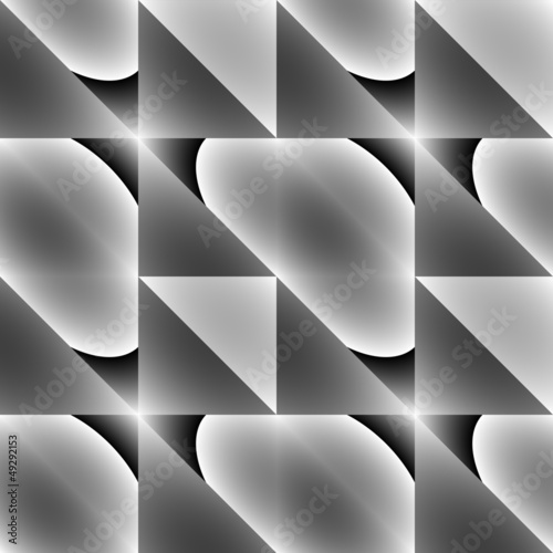 Grey seamless ornament.