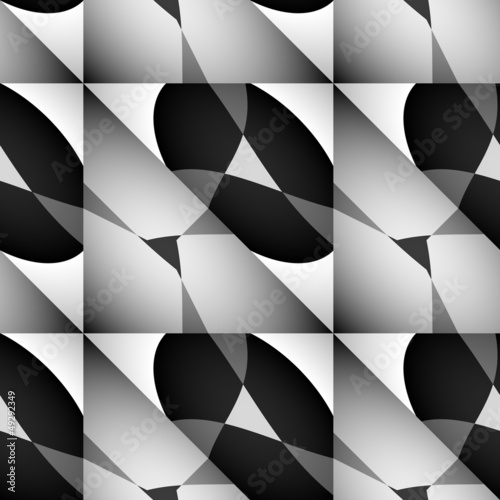 Grey seamless ornament.