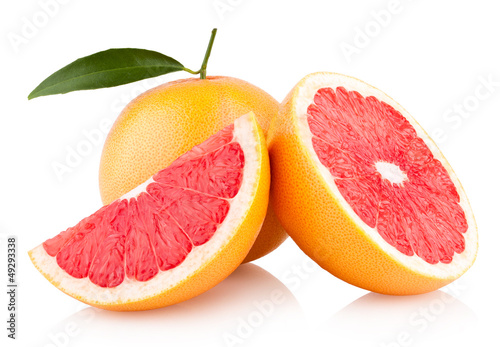 ripe grapefruits