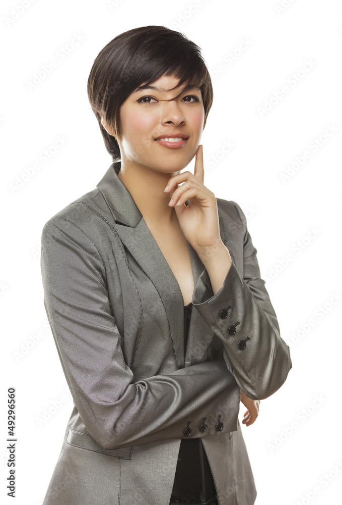 Pretty Mixed Race Young Adult Woman Pretty Mixed Race Young Adult Woman