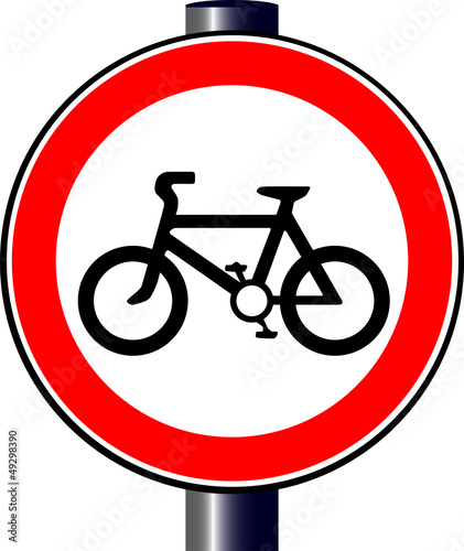 Cyclist Traffic Sign