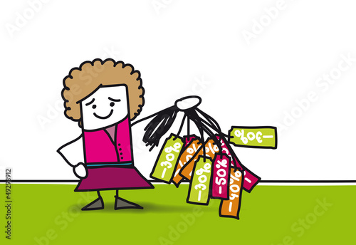 Les Soldes et étiquettes
