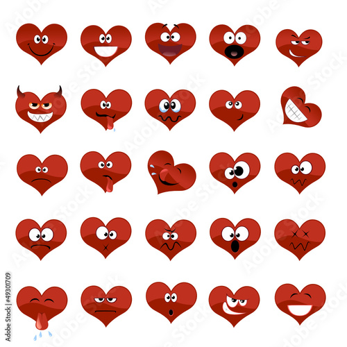 cuori espressivi