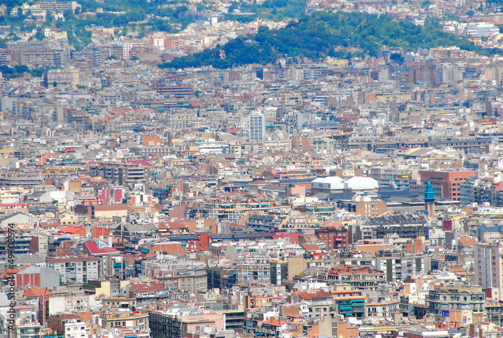 vue de Barcelone