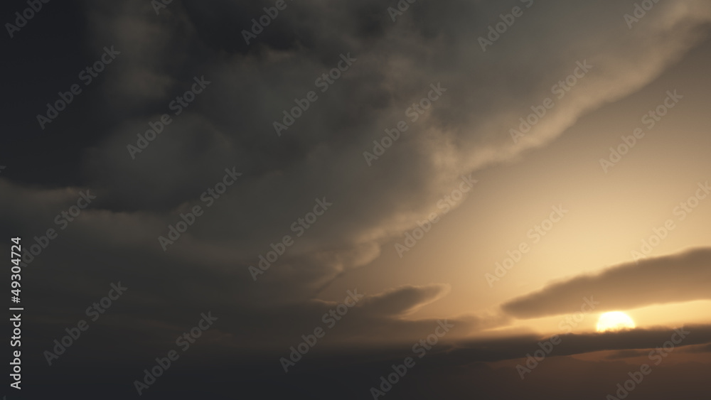 Cloudscape at Dawn 2