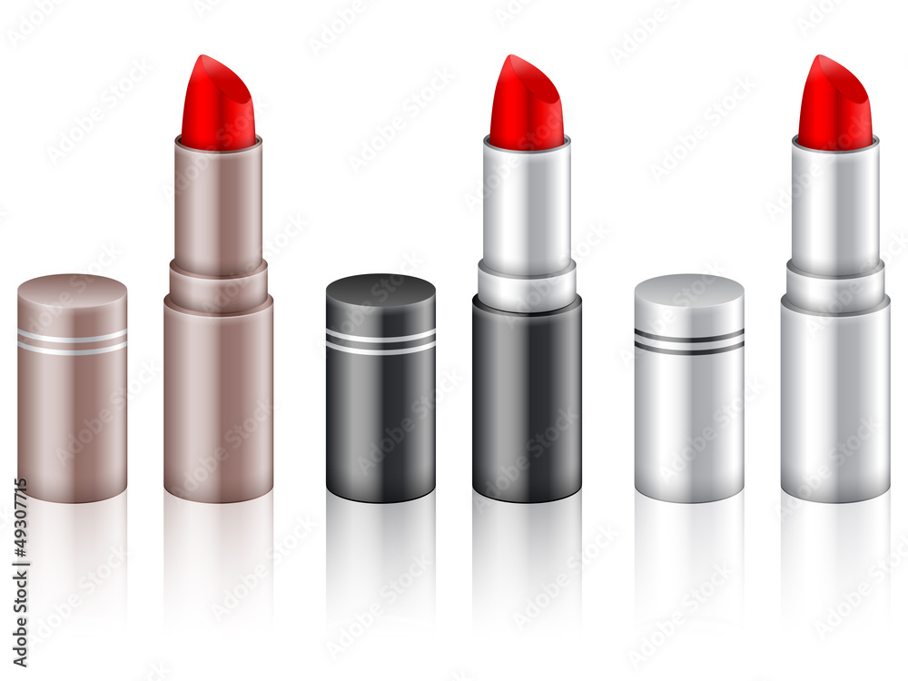 Obraz premium lipstick set