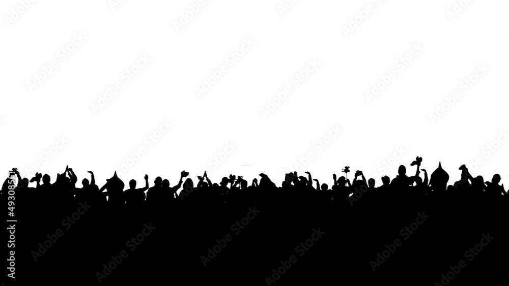 Crowd of people. White background. Crowd of people. White background.