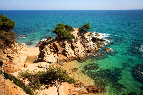 Quadro em tela Typical Costa Brava landscape
