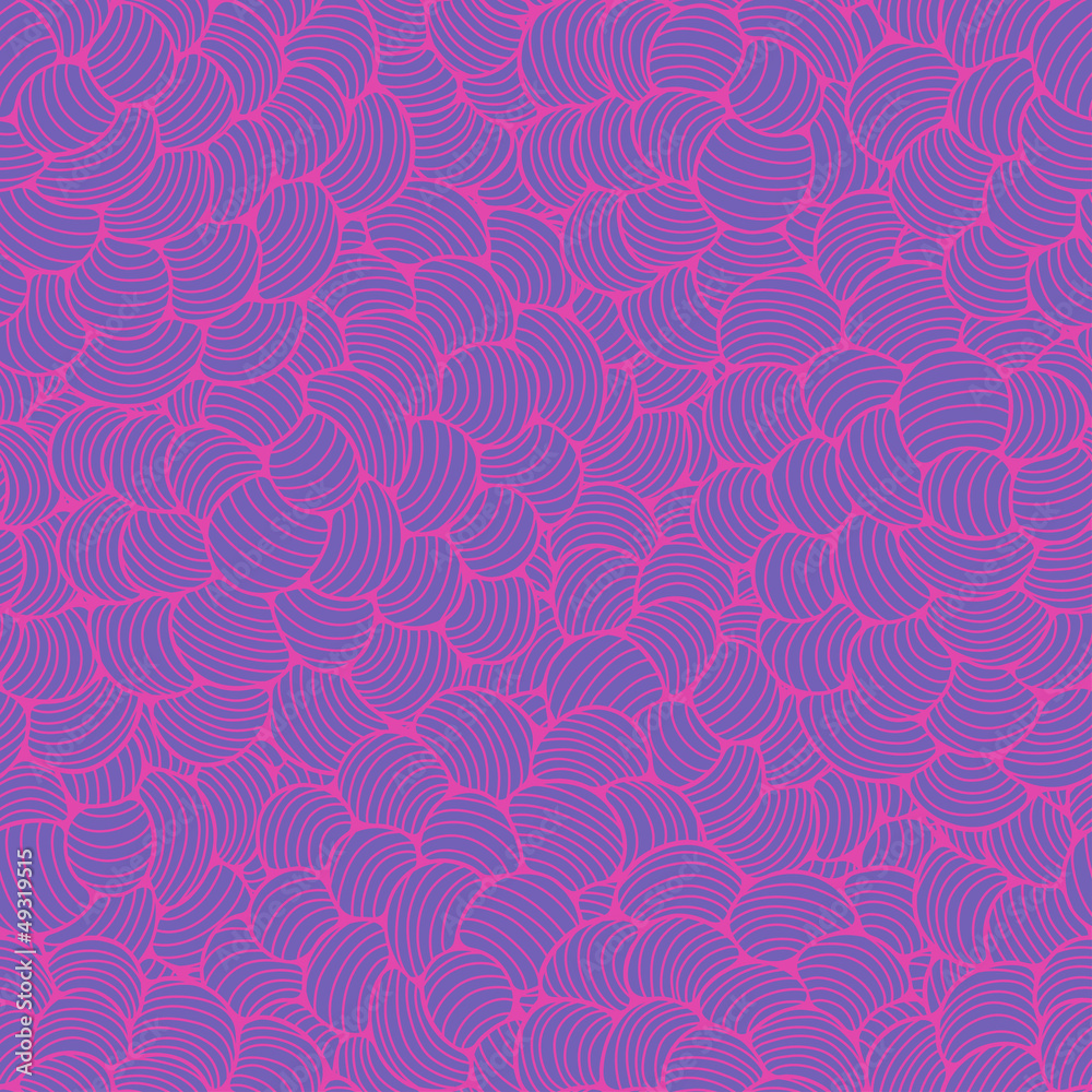 Seamless abstract wave hand-drawn pattern. Seamless abstract wave hand-drawn pattern.