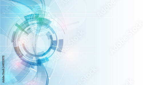 great light futuristic computer technology business background b