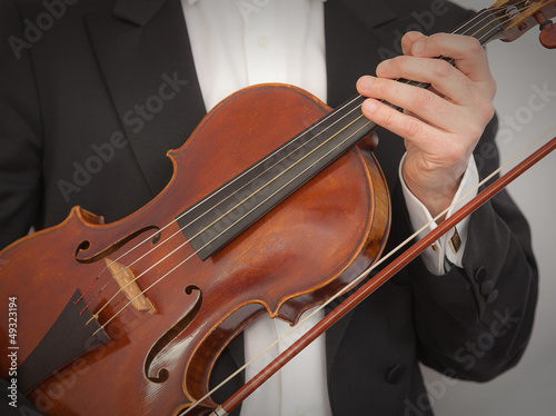 Принти на полотні Musicista Barocco