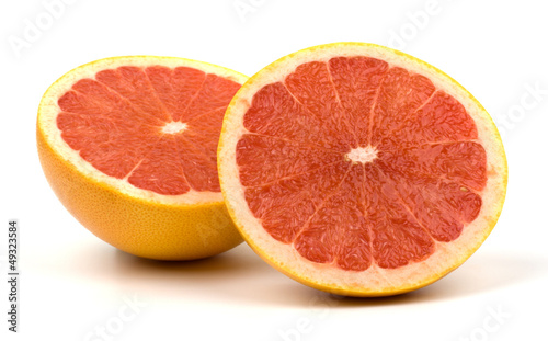 Cut grapefruit