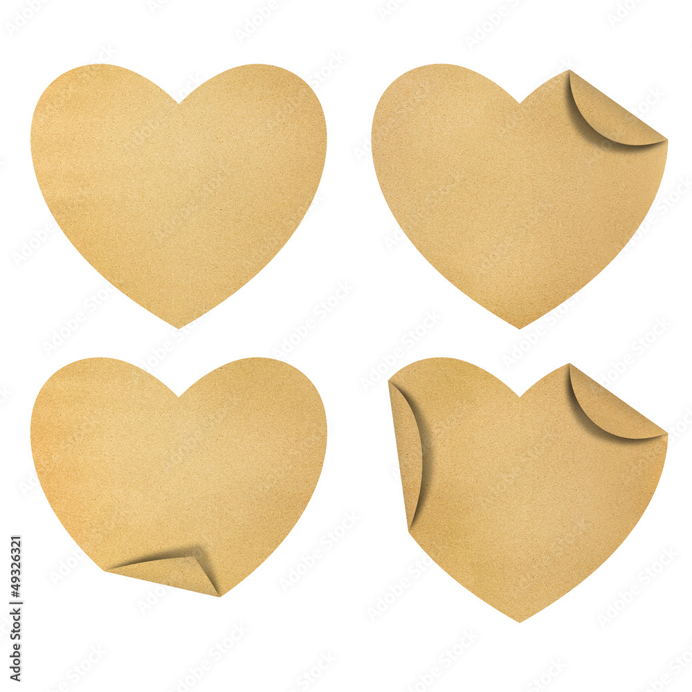 Heart  paper set