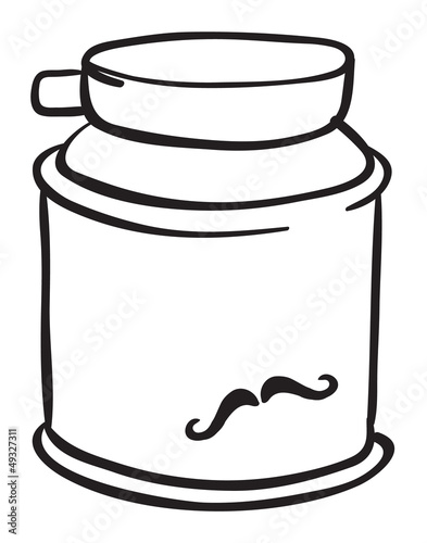 A can of shaving cream