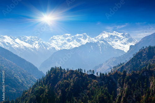 Himalayas landscape  Nepal