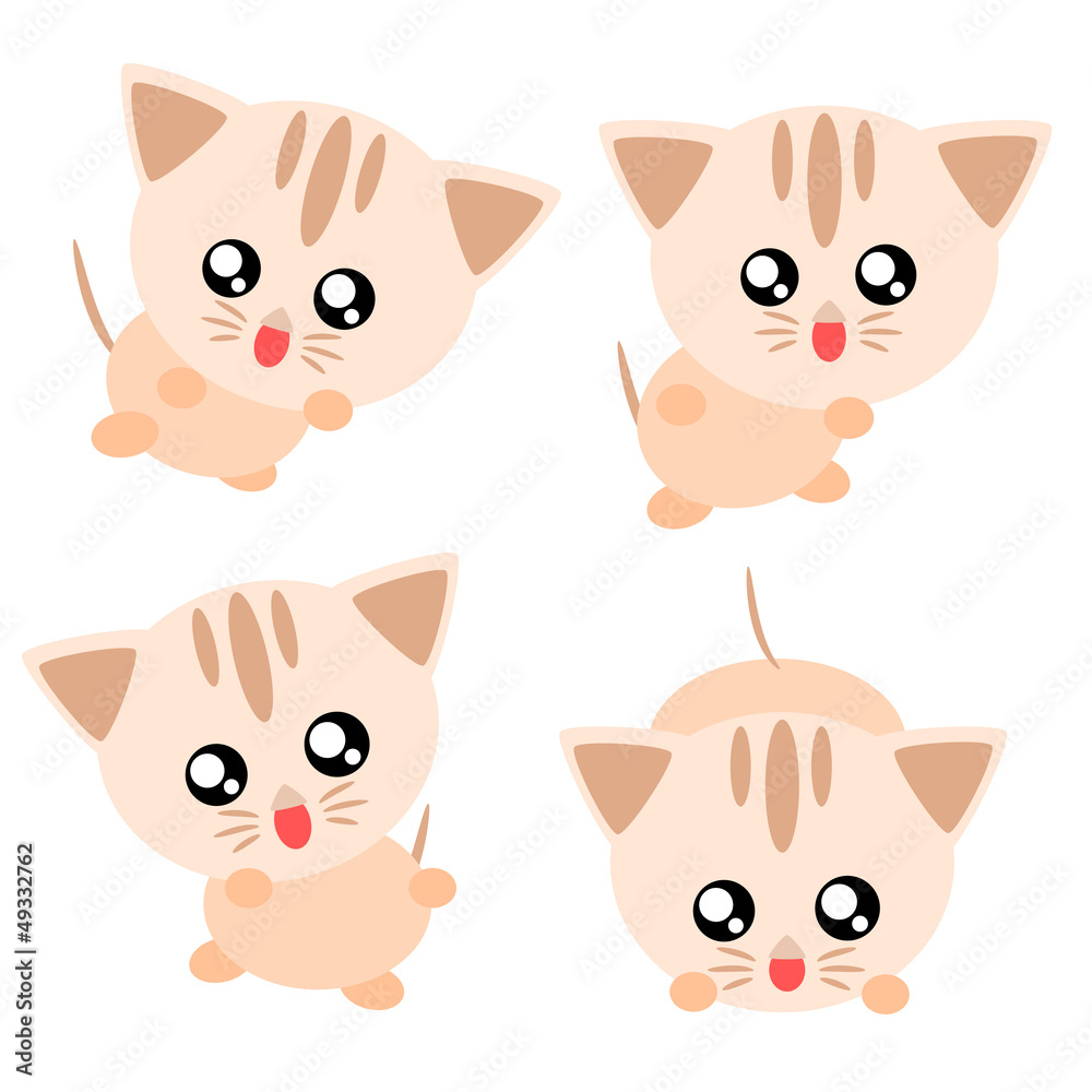 Cartoon cat illustration Cartoon cat illustration