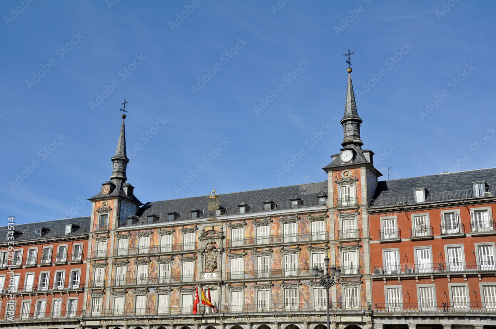 Obraz premium Plaza Mayor (Main square). Madrid. Spain