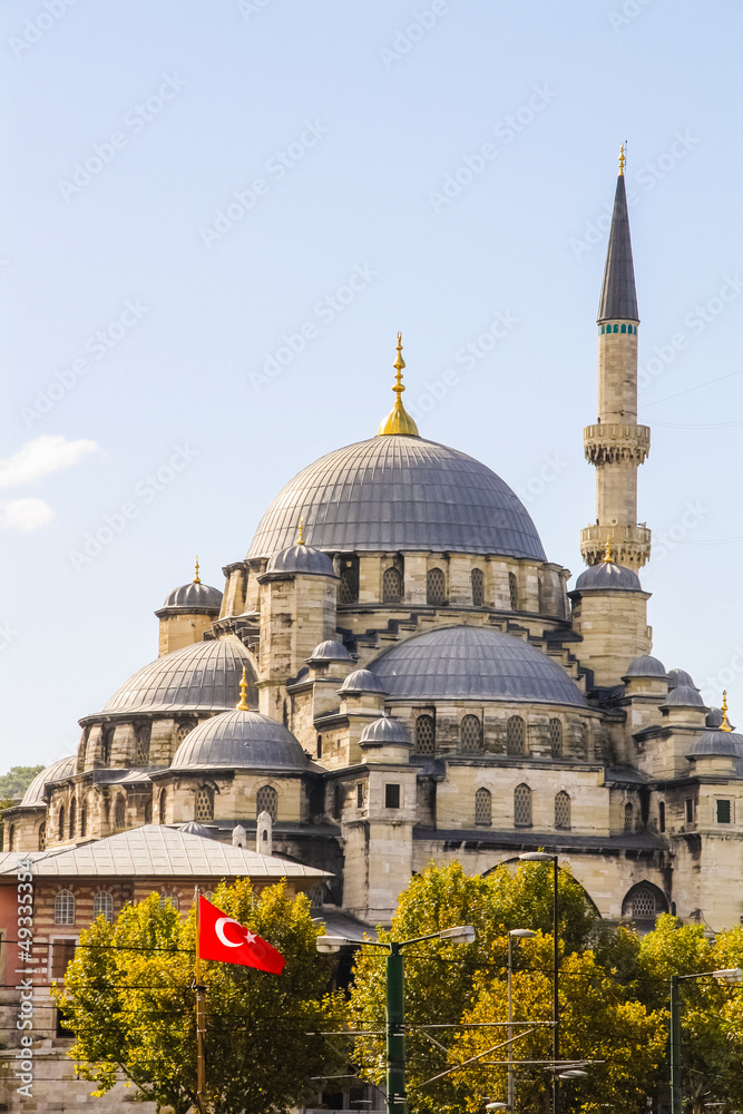 Naklejka premium Yeni Camii, Istanbul