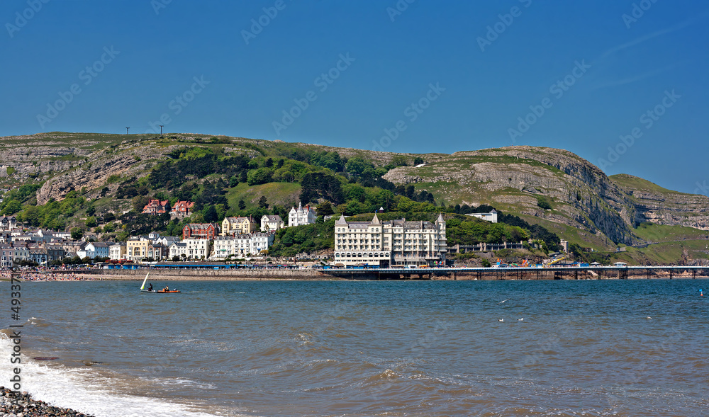 Hotels and guest houses on Great Orme, Llandudno, Wales,UK