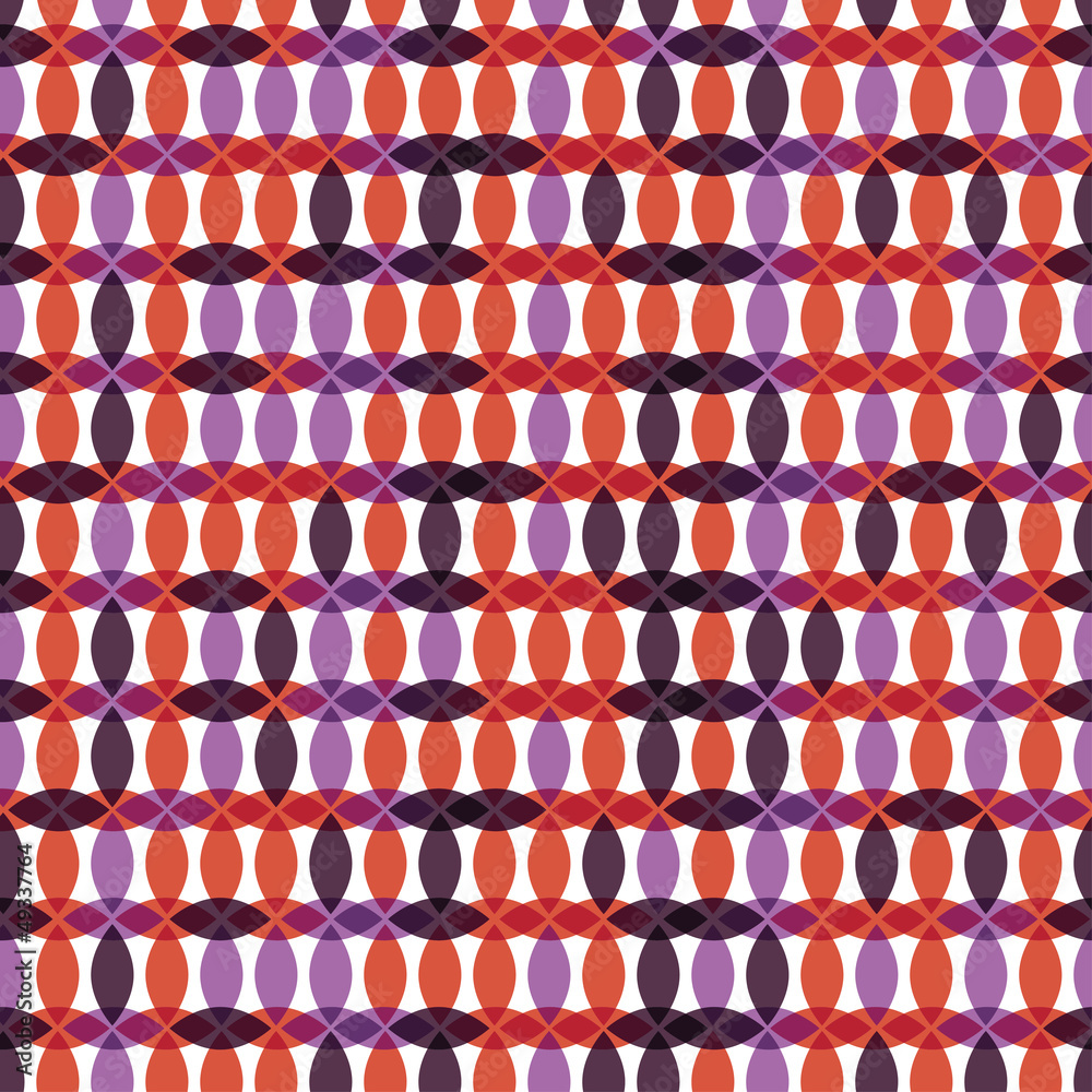 Retro seamless geometric pattern