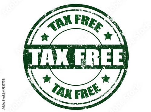 Tax free stamp